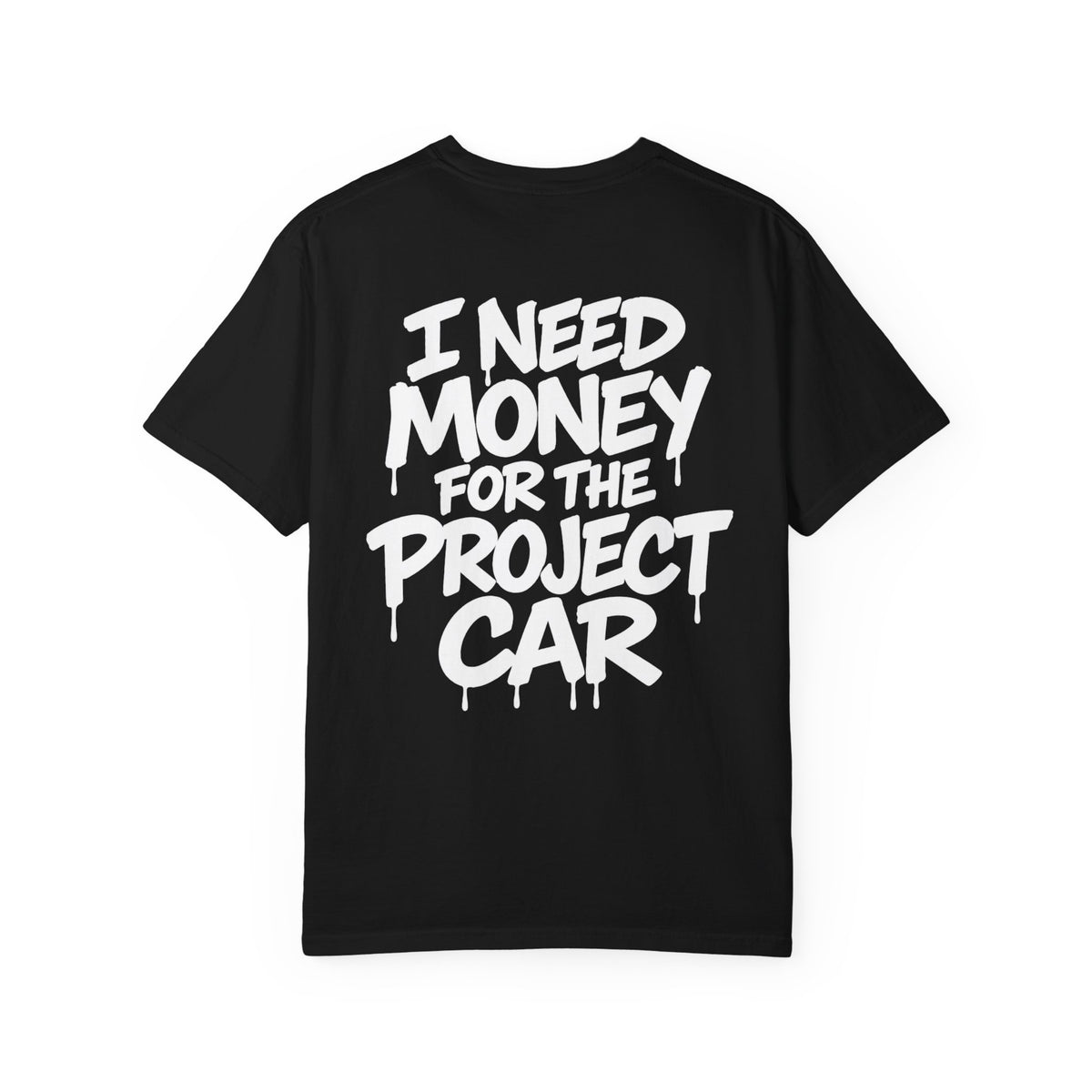 SetiZGang “I Need Money For Project Car” Tee – Premium Unisex Cotton Streetwear Graphic T-Shirt | Automotive Enthusiast Gift | Casual Everyday Fashion for Car Lovers