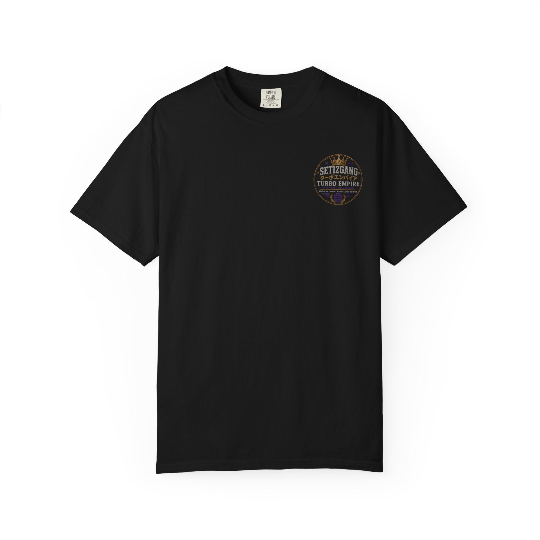 Turbo Empire T-Shirt | Racing Logo Streetwear Tee | SetiZGang