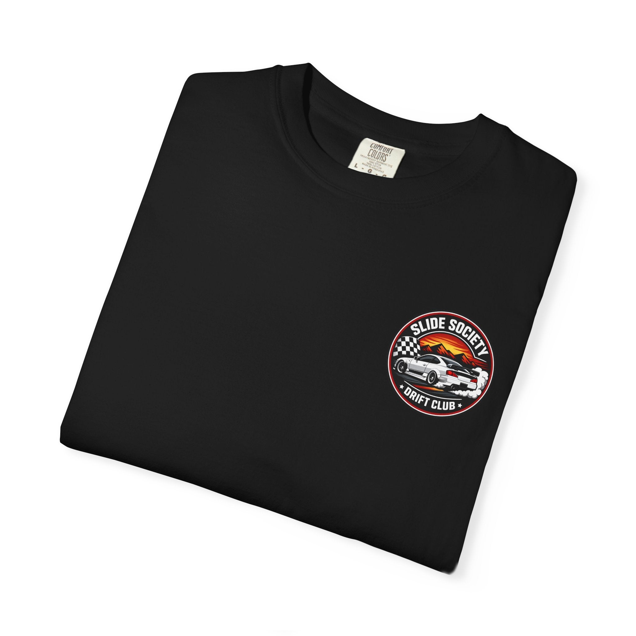 Full Throttle T-Shirt – Slide Society Drift Car Tee | JDM Mountain Pass Streetwear Shirt