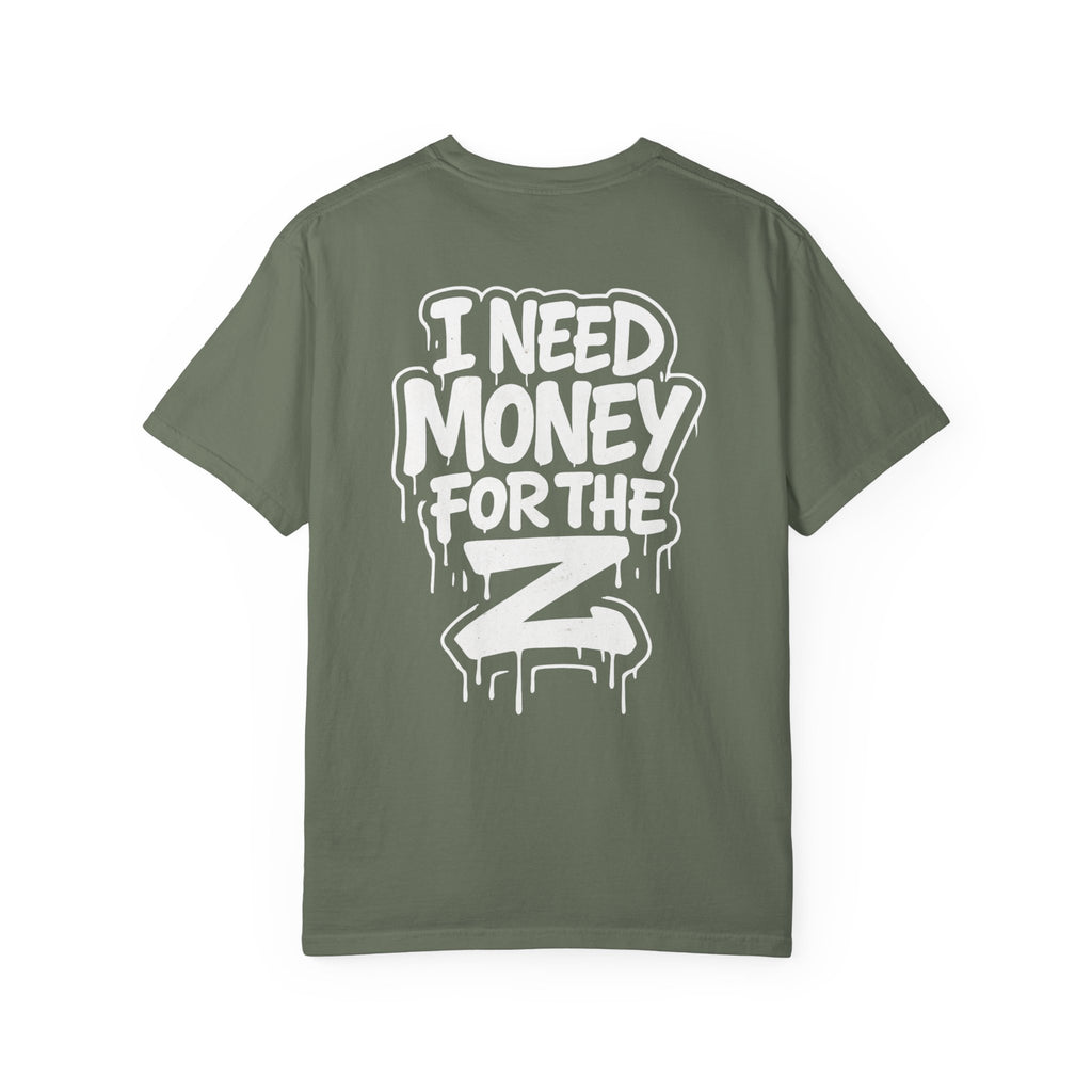SetiZGang “I Need Money For Z” Tee – Premium Unisex Cotton Streetwear Graphic T-Shirt | Automotive Enthusiast Gift | Casual Everyday Fashion for Car Lovers