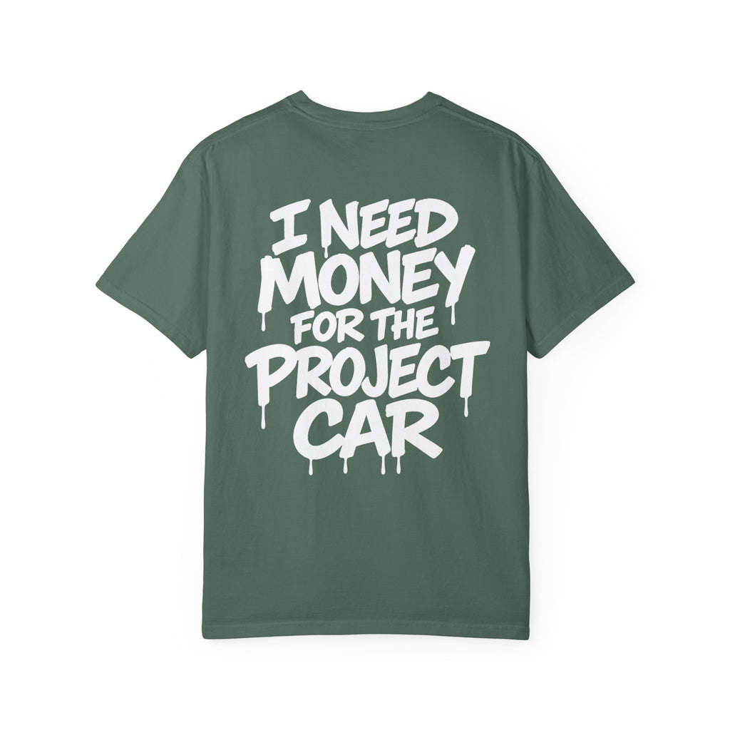 SetiZGang “I Need Money For Project Car” Tee – Premium Unisex Cotton Streetwear Graphic T-Shirt | Automotive Enthusiast Gift | Casual Everyday Fashion for Car Lovers