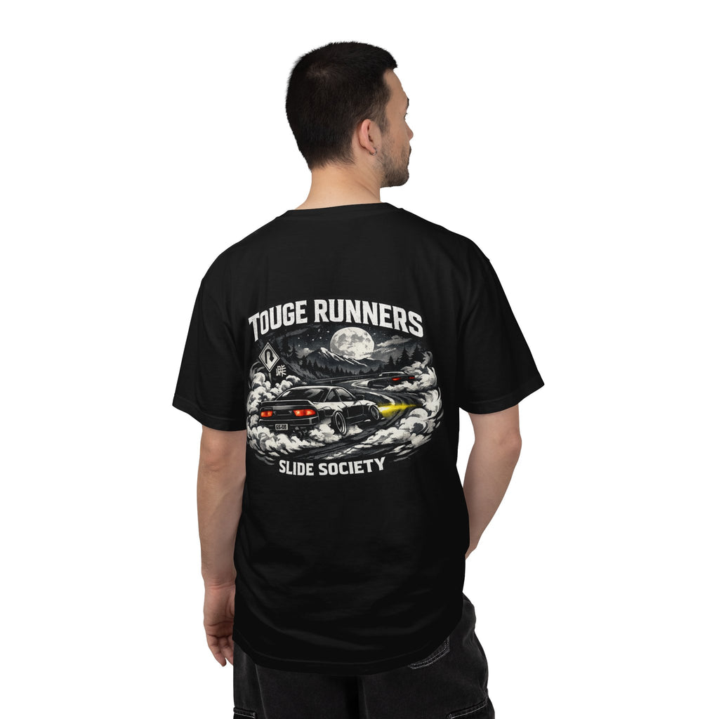 Touge Runners T-Shirt – Slide Society Drift Car Tee | JDM Mountain Pass Streetwear Shirt
