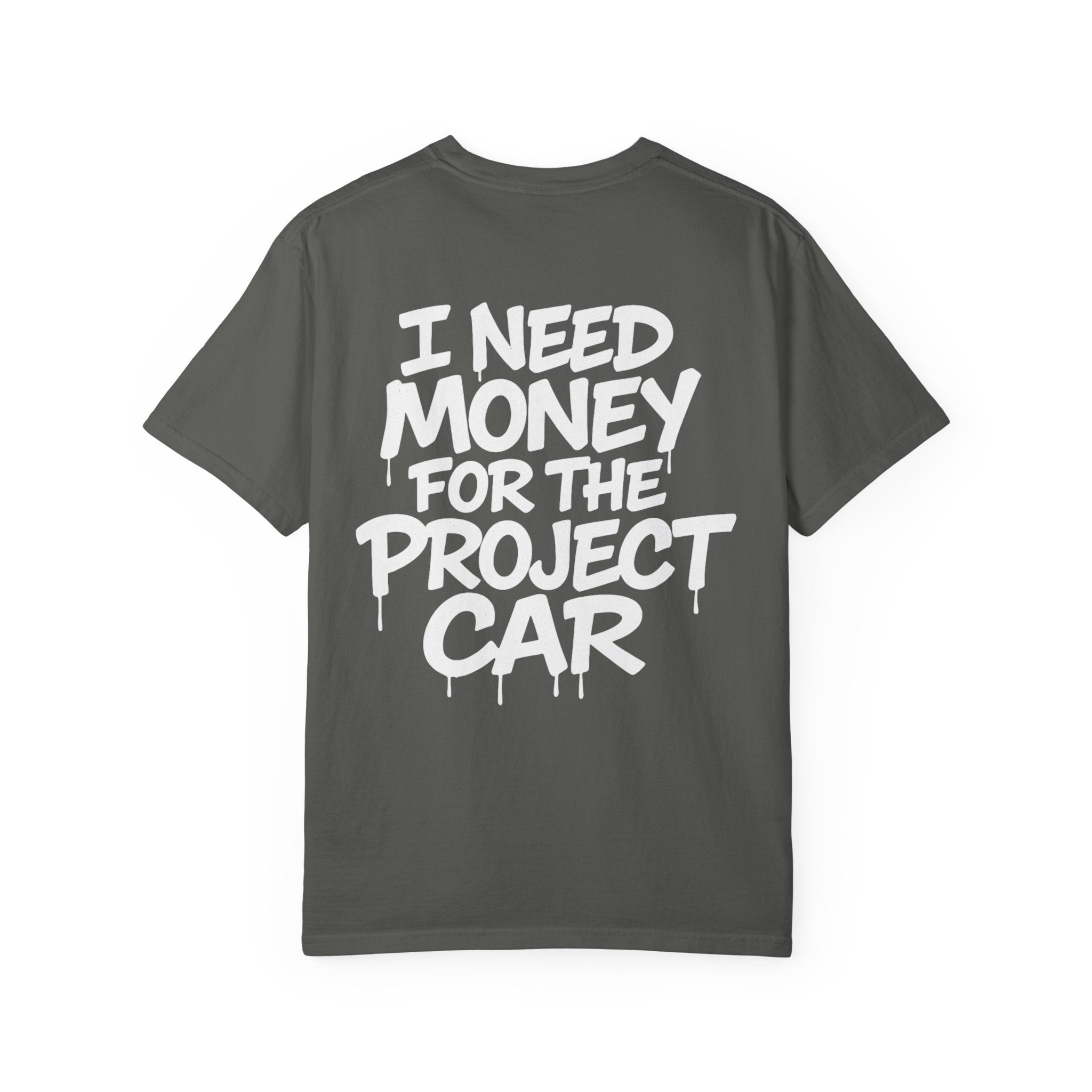 SetiZGang “I Need Money For Project Car” Tee – Premium Unisex Cotton Streetwear Graphic T-Shirt | Automotive Enthusiast Gift | Casual Everyday Fashion for Car Lovers