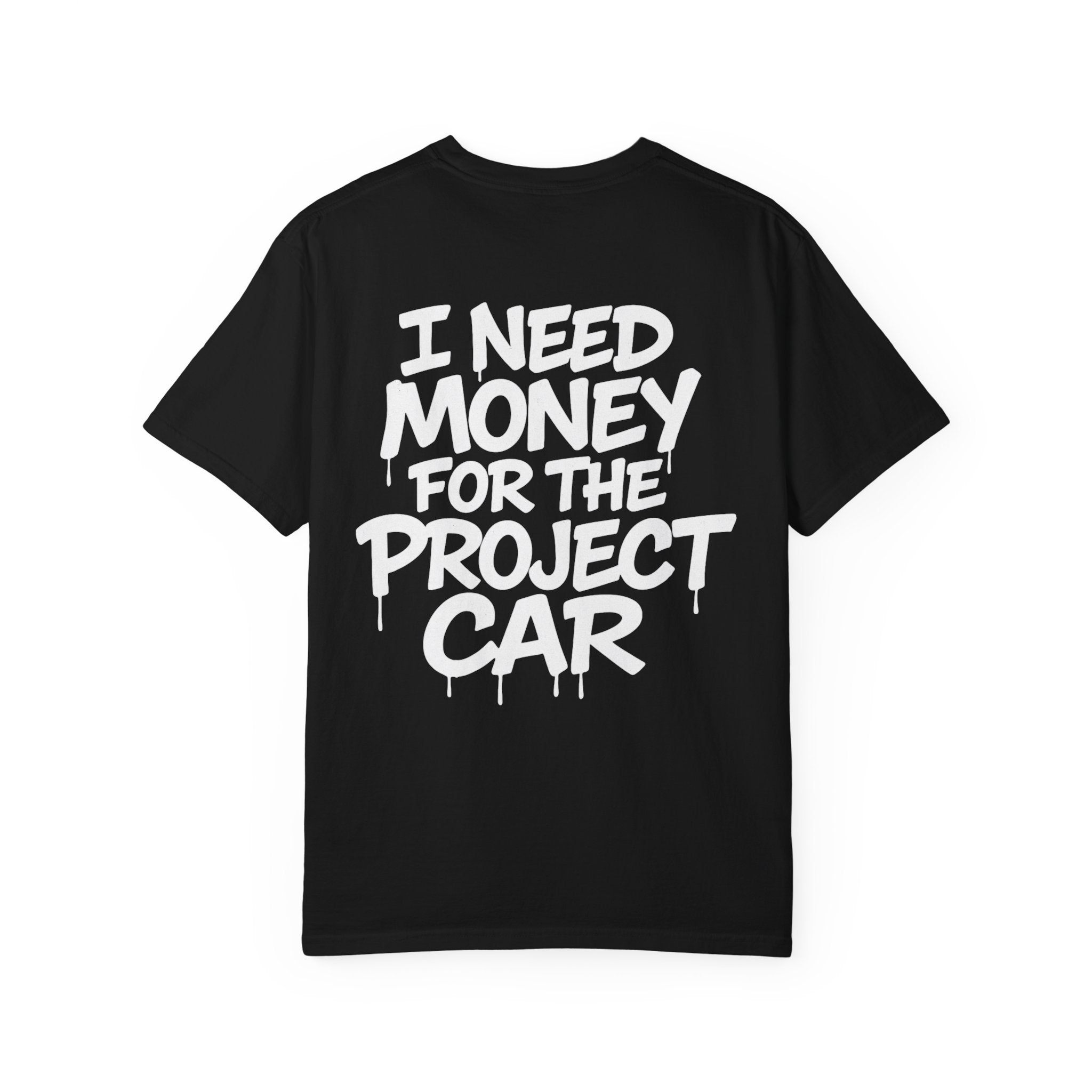 SetiZGang “I Need Money For Project Car” Tee – Premium Unisex Cotton Streetwear Graphic T-Shirt | Automotive Enthusiast Gift | Casual Everyday Fashion for Car Lovers