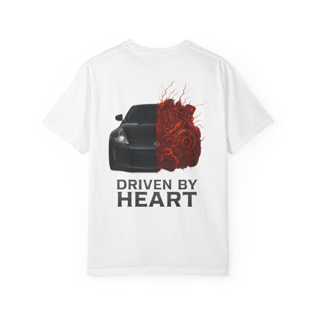 SetiZGang “Driven by Heart” Tee – Premium Unisex Cotton Streetwear Graphic T-Shirt | Automotive Enthusiast Gift | Casual Everyday Fashion for Car Lovers