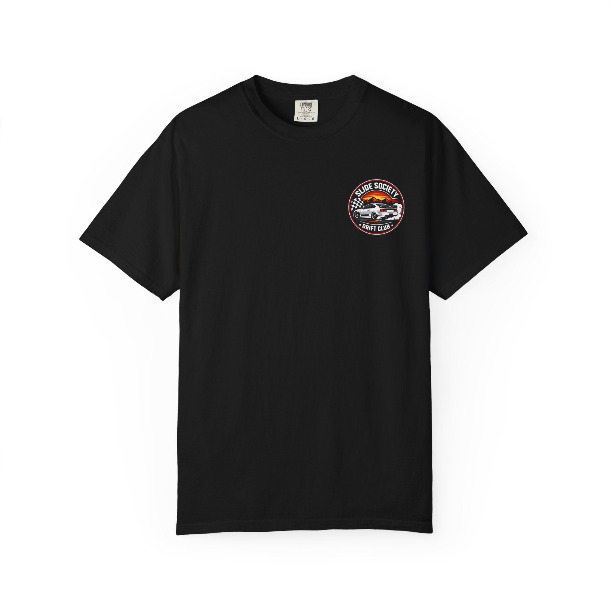 Full Throttle T-Shirt – Slide Society Drift Car Tee | JDM Mountain Pass Streetwear Shirt