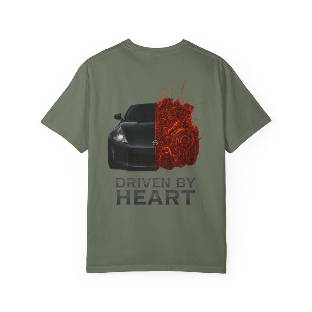 SetiZGang “Driven by Heart” Tee – Premium Unisex Cotton Streetwear Graphic T-Shirt | Automotive Enthusiast Gift | Casual Everyday Fashion for Car Lovers