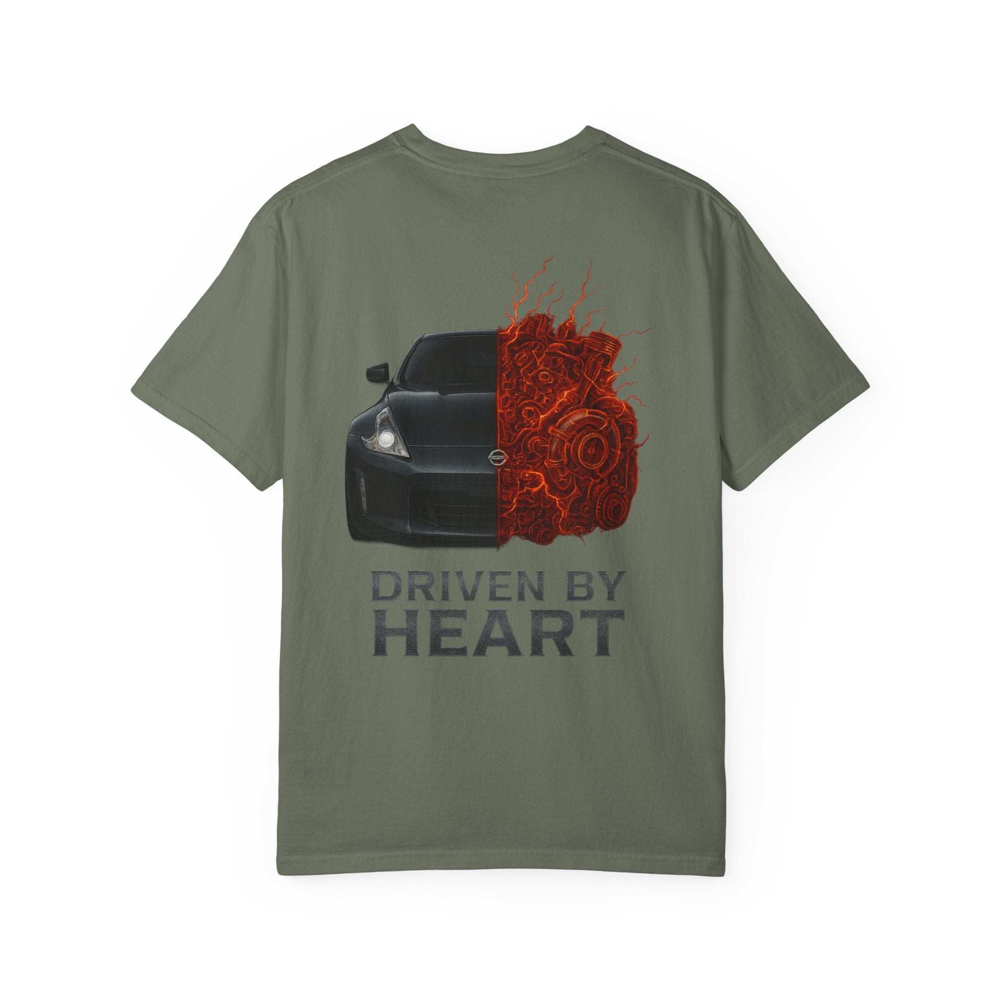 SetiZGang “Driven by Heart” Tee – Premium Unisex Cotton Streetwear Graphic T-Shirt | Automotive Enthusiast Gift | Casual Everyday Fashion for Car Lovers