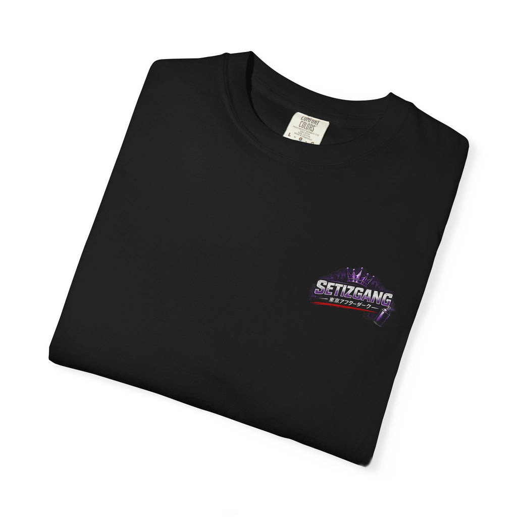 Tokyo After Dark T-Shirt | Retro Neon City Street Graphic Tee | SetiZGang