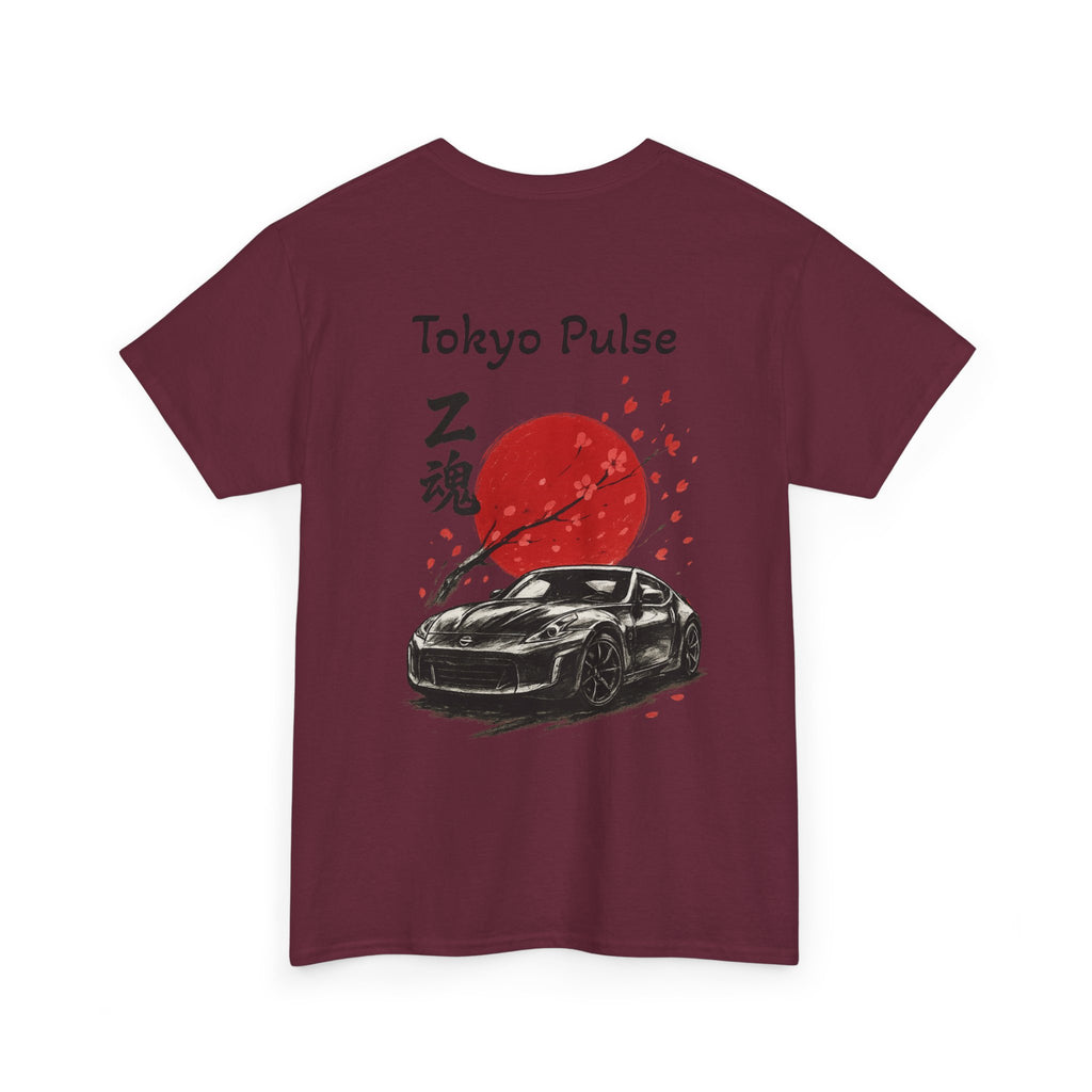 SetiZGang “Tokyo Pulse” Tee – Premium Unisex Cotton Streetwear Graphic T-Shirt | Automotive Enthusiast Gift | Casual Everyday Fashion for Car Lovers