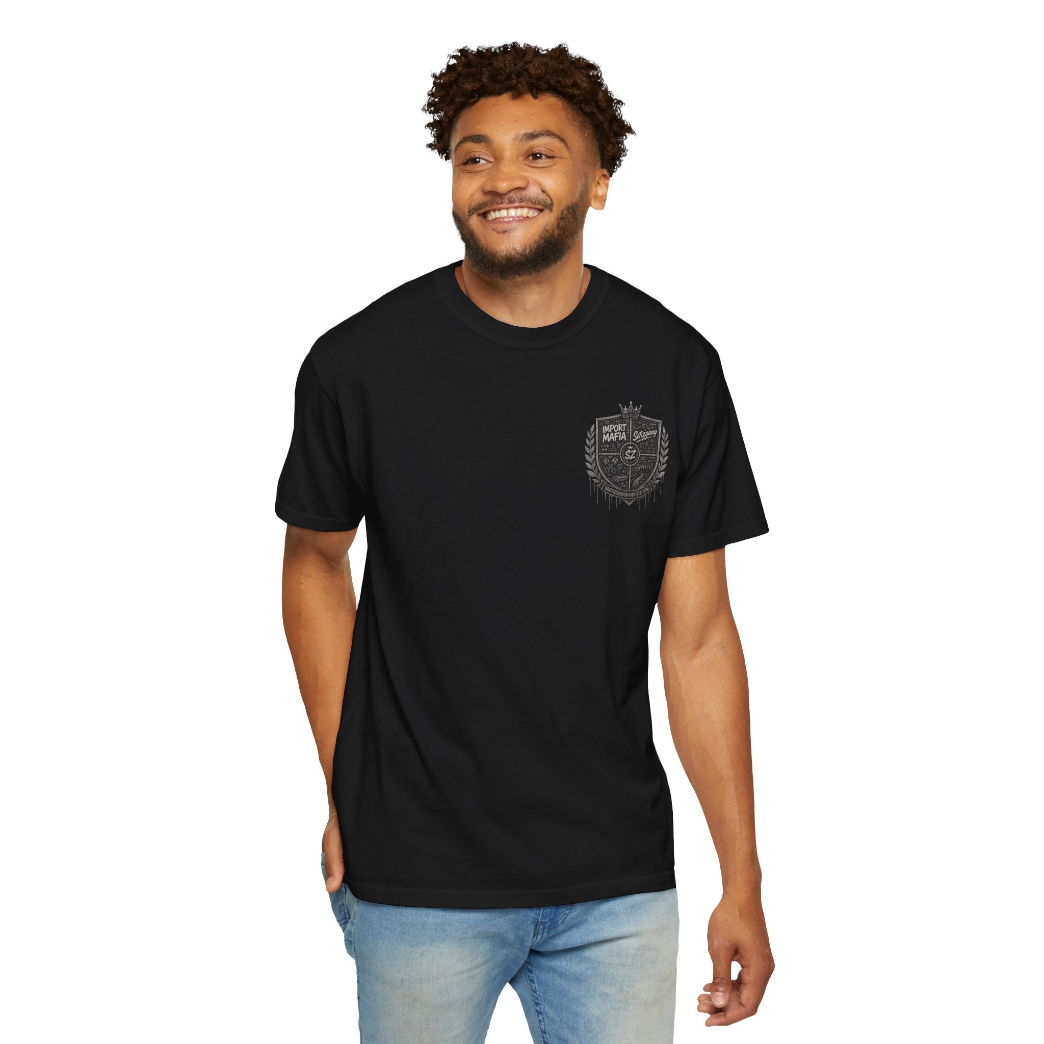 SetiZGang Racing Crest T-Shirt 🏁 | Sports Car Silhouette Streetwear Tee