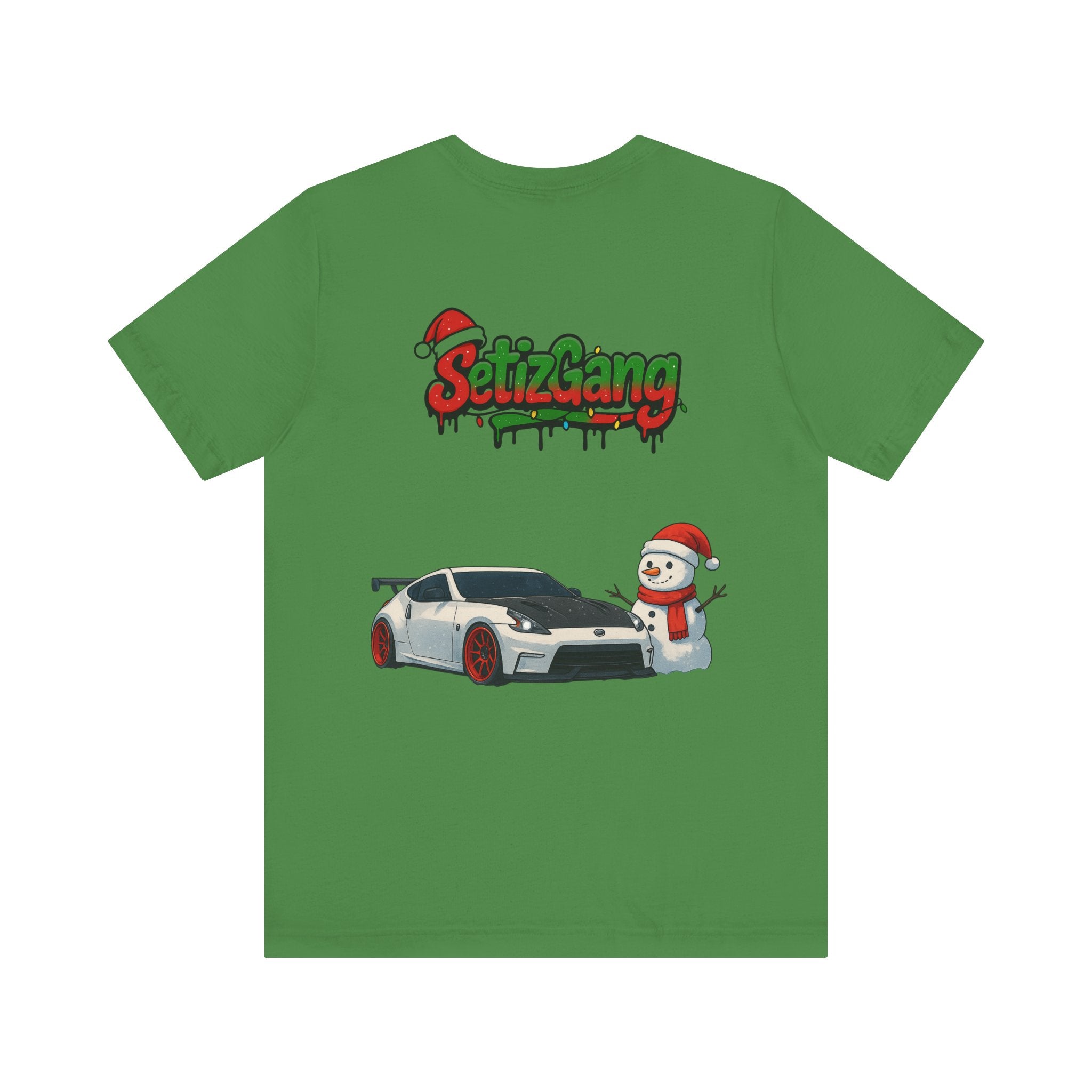 SetiZ Z Gang Christmas Tee – Limited Edition Streetwear Graphic T-Shirt | JDM Drift Vibes x Holiday Spirit | Premium Unisex Auto Culture Tee | Perfect Gift for Car Lovers, Him & Her