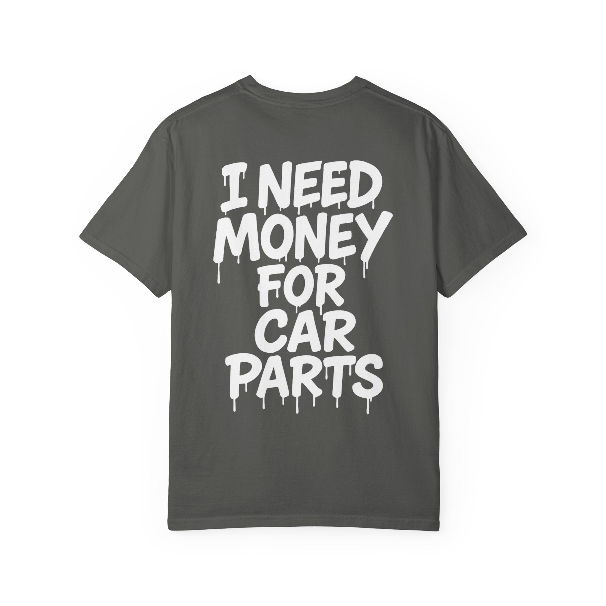 SetiZGang “I Need Money For Car Parts” Tee – Premium Unisex Cotton Streetwear Graphic T-Shirt | Automotive Enthusiast Gift | Casual Everyday Fashion for Car Lovers