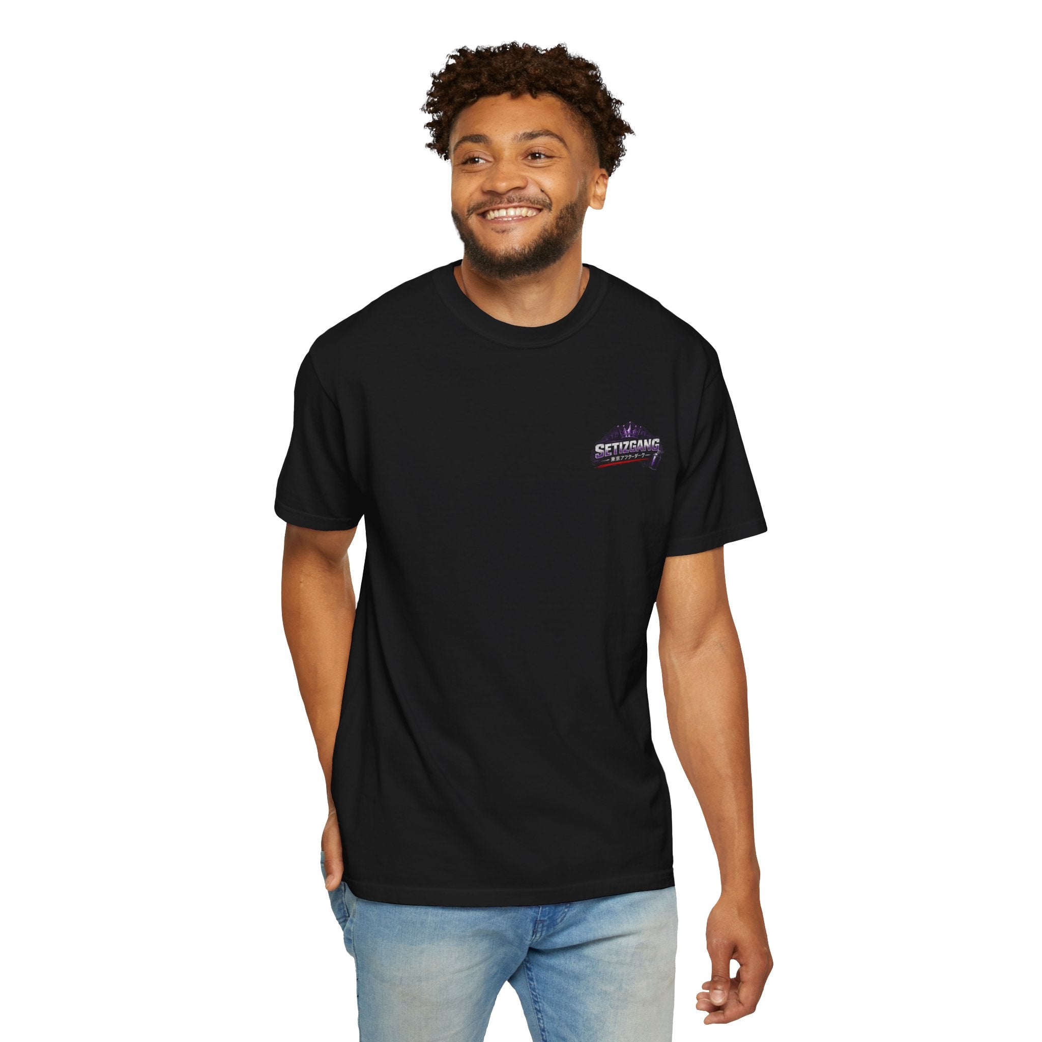 Tokyo After Dark T-Shirt | Retro Neon City Street Graphic Tee | SetiZGang