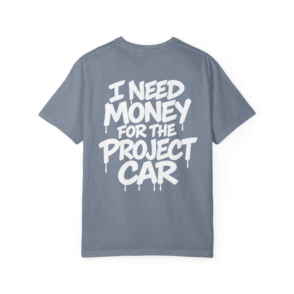 SetiZGang “I Need Money For Project Car” Tee – Premium Unisex Cotton Streetwear Graphic T-Shirt | Automotive Enthusiast Gift | Casual Everyday Fashion for Car Lovers