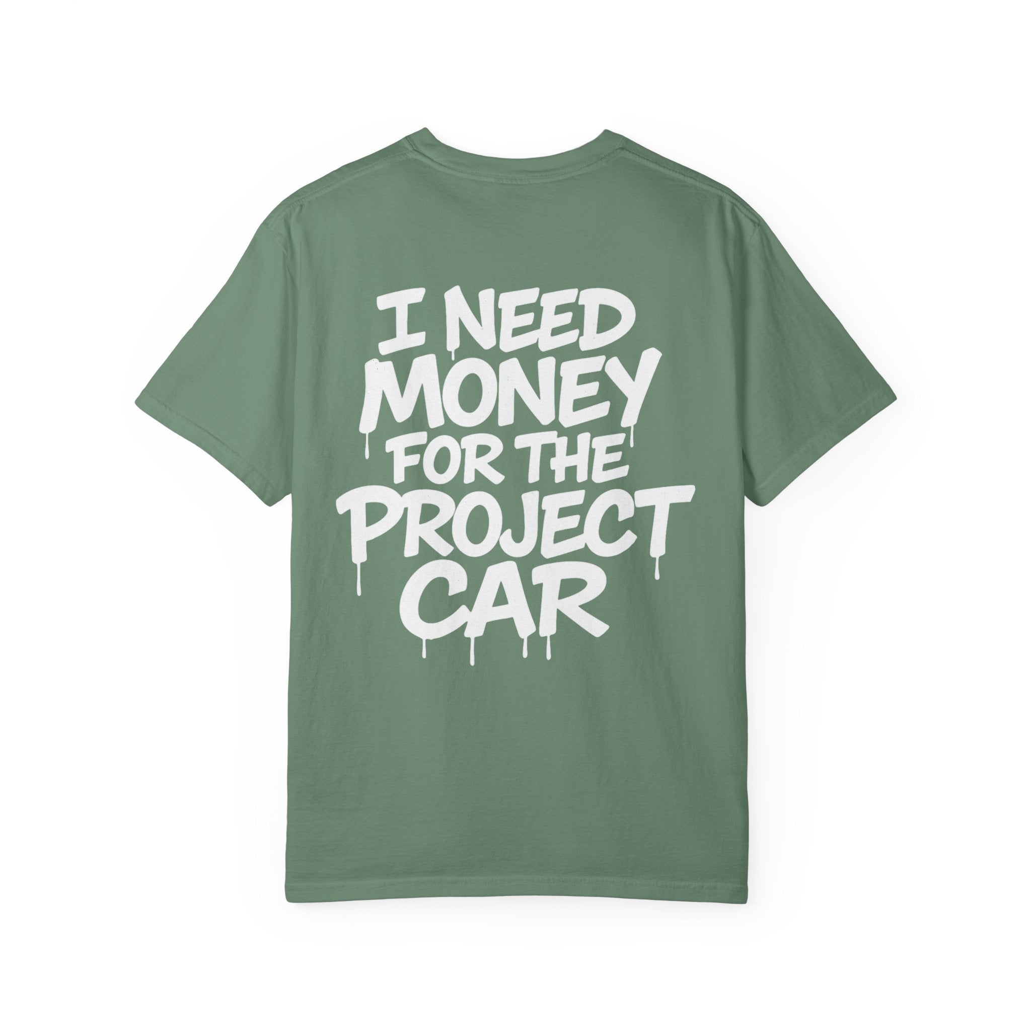 SetiZGang “I Need Money For Project Car” Tee – Premium Unisex Cotton Streetwear Graphic T-Shirt | Automotive Enthusiast Gift | Casual Everyday Fashion for Car Lovers