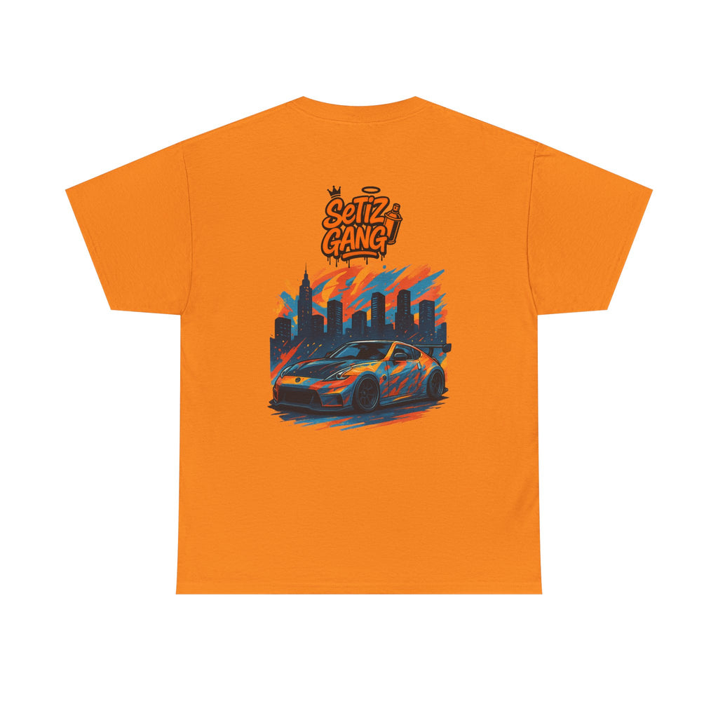 SetiZ Z Gang Late Night Vibes Tee / Car Culture Vibes – Limited Edition Streetwear Graphic T-Shirt | JDM Drift Vibes | Premium Unisex Auto Culture Tee | Perfect Gift for Car Lovers, Him & Her