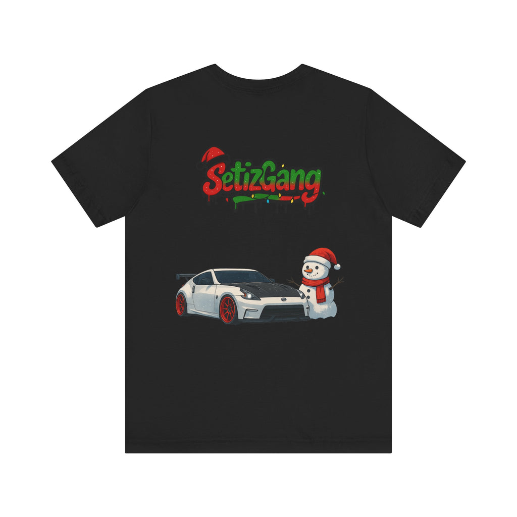 SetiZ Z Gang Christmas Tee – Limited Edition Streetwear Graphic T-Shirt | JDM Drift Vibes x Holiday Spirit | Premium Unisex Auto Culture Tee | Perfect Gift for Car Lovers, Him & Her