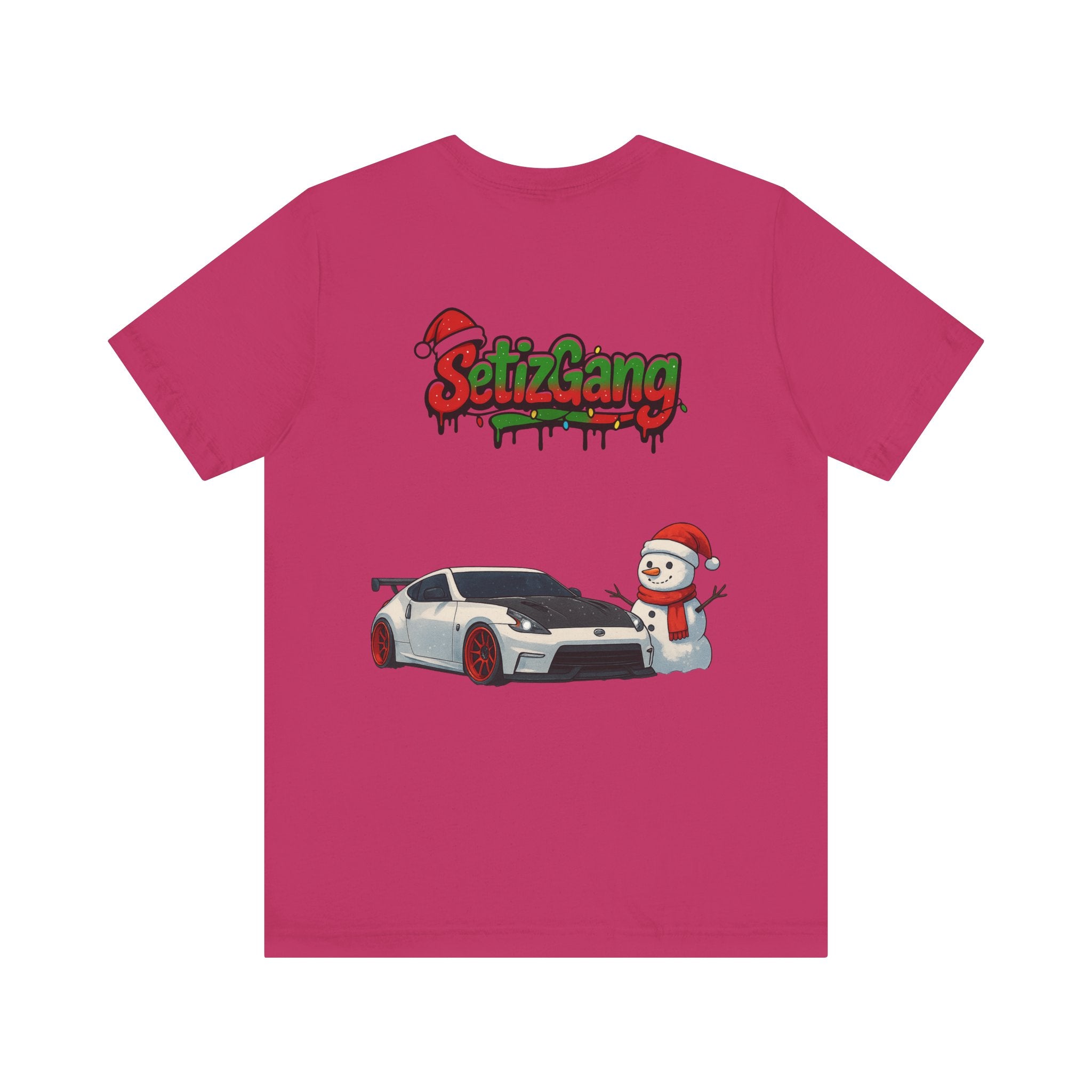 SetiZ Z Gang Christmas Tee – Limited Edition Streetwear Graphic T-Shirt | JDM Drift Vibes x Holiday Spirit | Premium Unisex Auto Culture Tee | Perfect Gift for Car Lovers, Him & Her