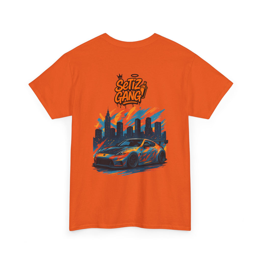 SetiZ Z Gang Late Night Vibes Tee / Car Culture Vibes – Limited Edition Streetwear Graphic T-Shirt | JDM Drift Vibes | Premium Unisex Auto Culture Tee | Perfect Gift for Car Lovers, Him & Her