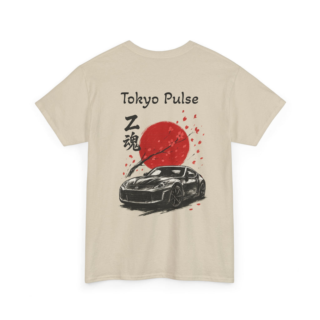 SetiZGang “Tokyo Pulse” Tee – Premium Unisex Cotton Streetwear Graphic T-Shirt | Automotive Enthusiast Gift | Casual Everyday Fashion for Car Lovers