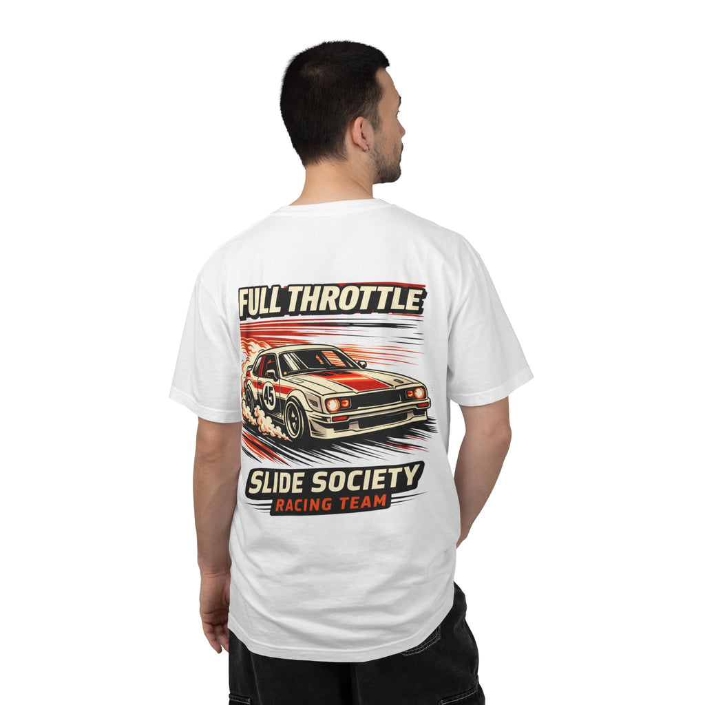 Full Throttle T-Shirt – Slide Society Drift Car Tee | JDM Mountain Pass Streetwear Shirt