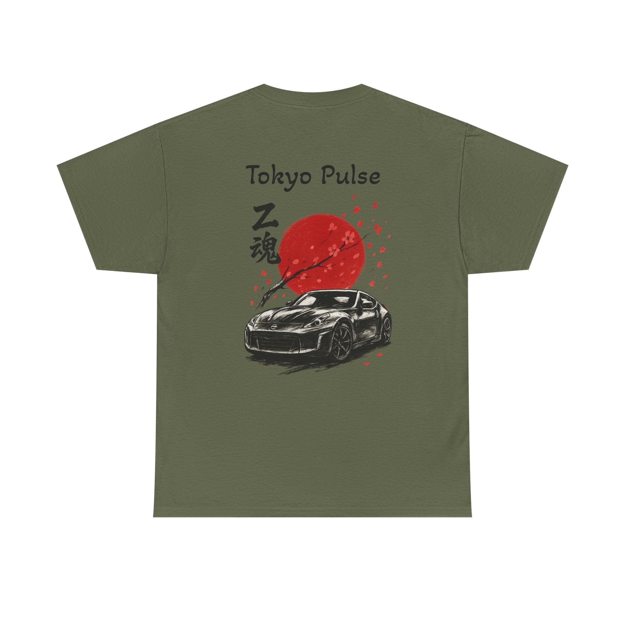 SetiZGang “Tokyo Pulse” Tee – Premium Unisex Cotton Streetwear Graphic T-Shirt | Automotive Enthusiast Gift | Casual Everyday Fashion for Car Lovers
