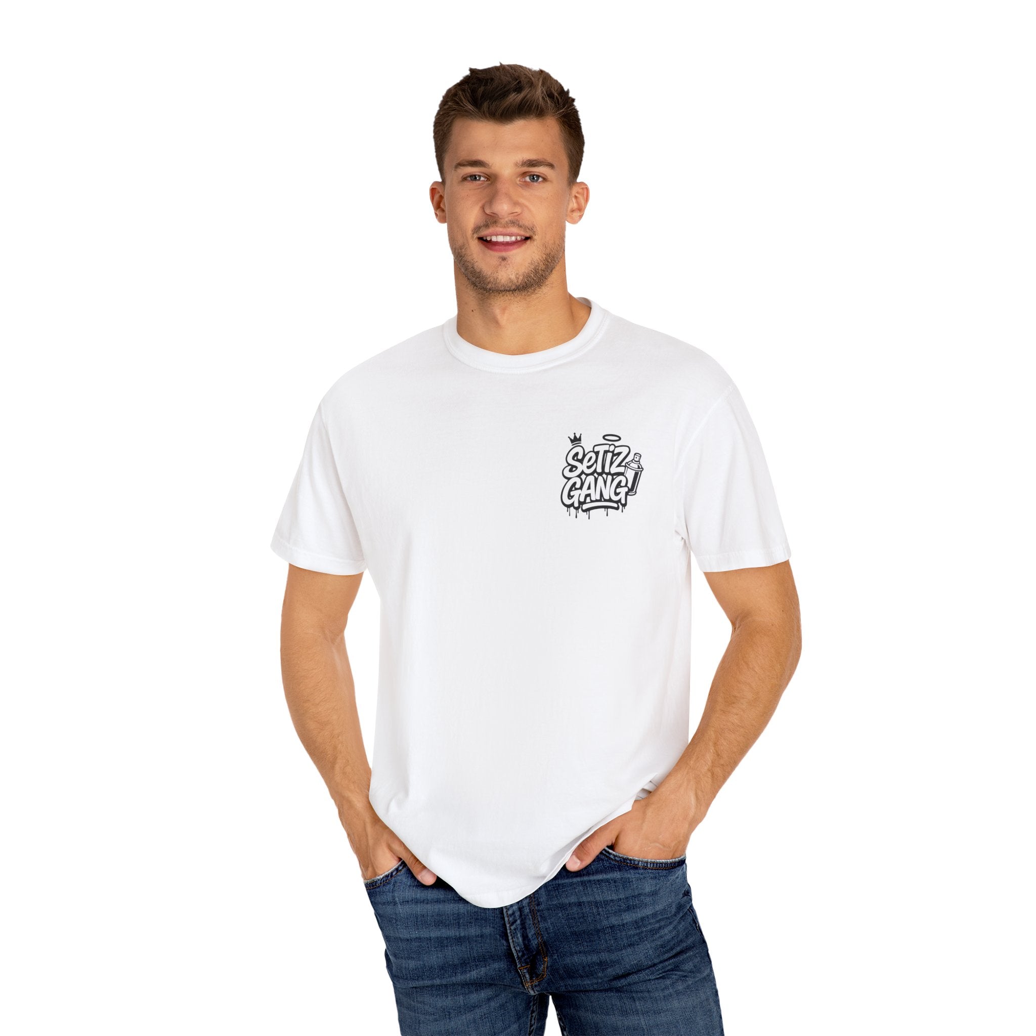 SetiZGang “Driven by Heart” Tee – Premium Unisex Cotton Streetwear Graphic T-Shirt | Automotive Enthusiast Gift | Casual Everyday Fashion for Car Lovers