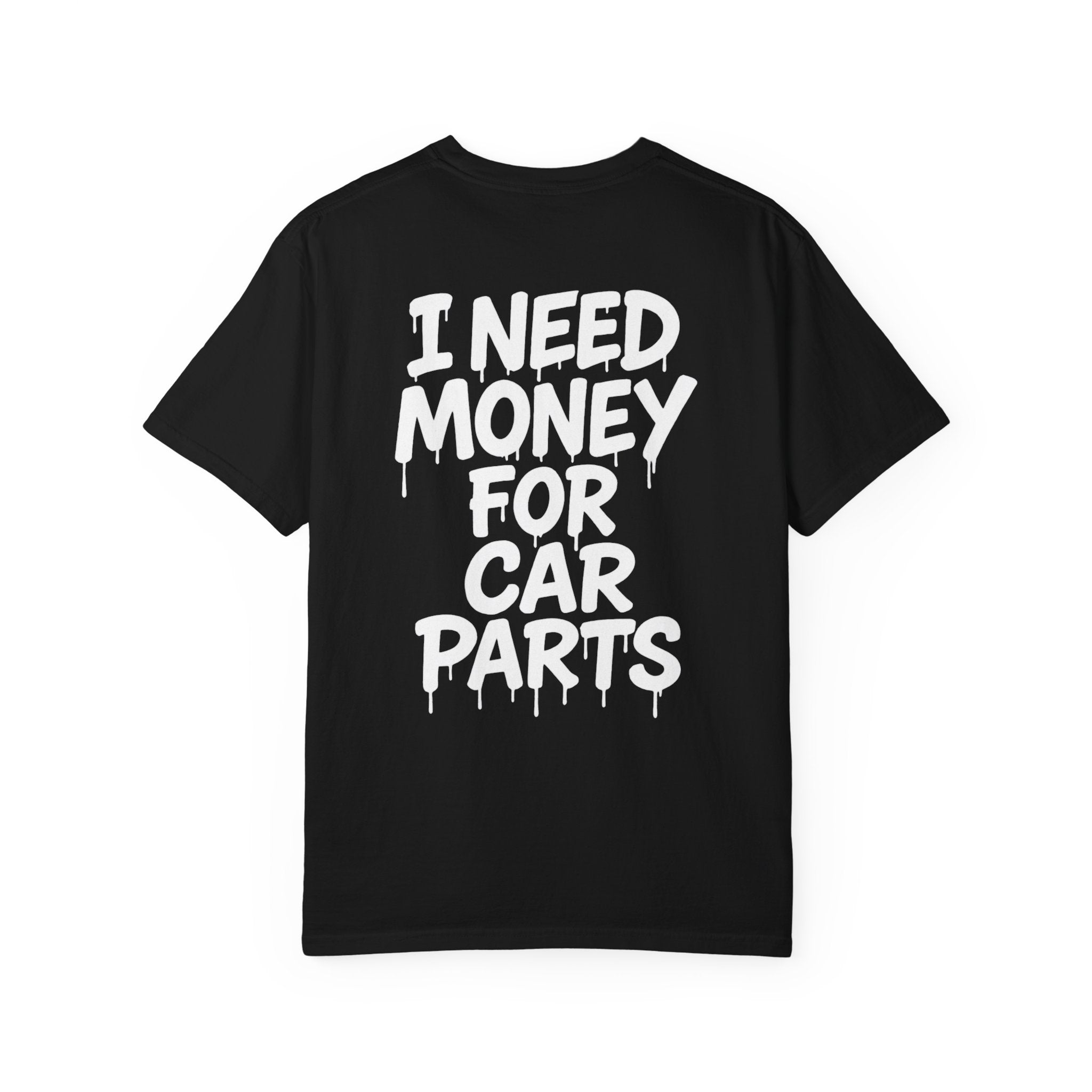 SetiZGang “I Need Money For Car Parts” Tee – Premium Unisex Cotton Streetwear Graphic T-Shirt | Automotive Enthusiast Gift | Casual Everyday Fashion for Car Lovers