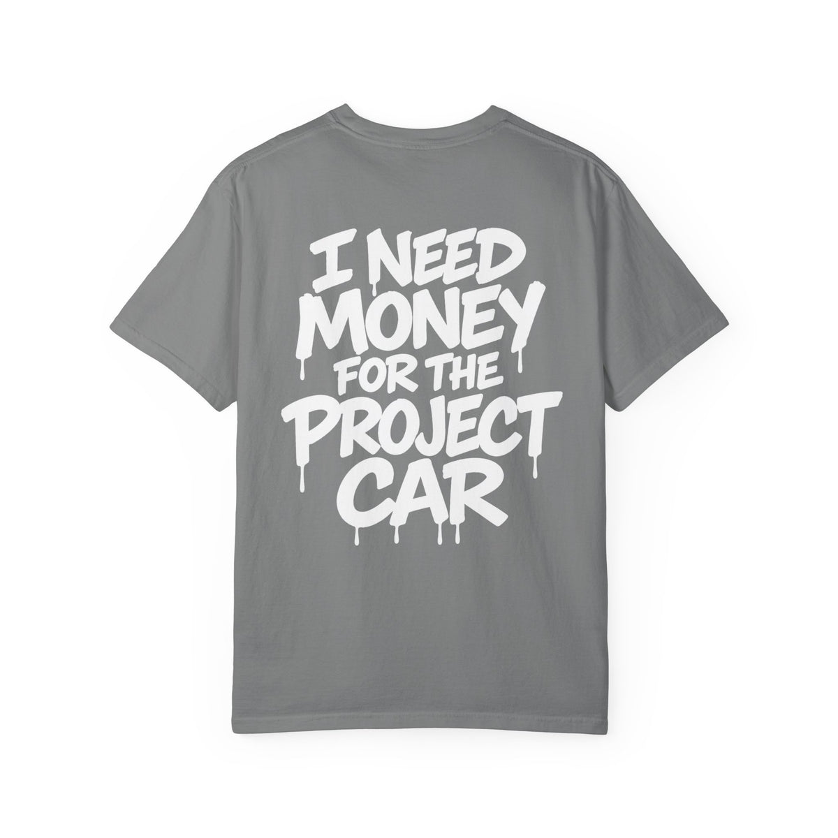 SetiZGang “I Need Money For Project Car” Tee – Premium Unisex Cotton Streetwear Graphic T-Shirt | Automotive Enthusiast Gift | Casual Everyday Fashion for Car Lovers