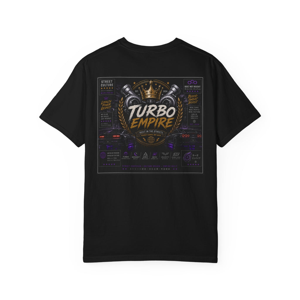 Turbo Empire T-Shirt | Racing Logo Streetwear Tee | SetiZGang