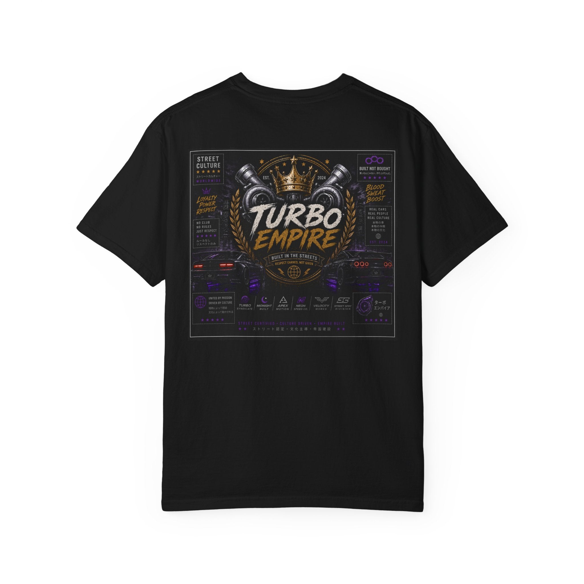 Turbo Empire T-Shirt | Racing Logo Streetwear Tee | SetiZGang