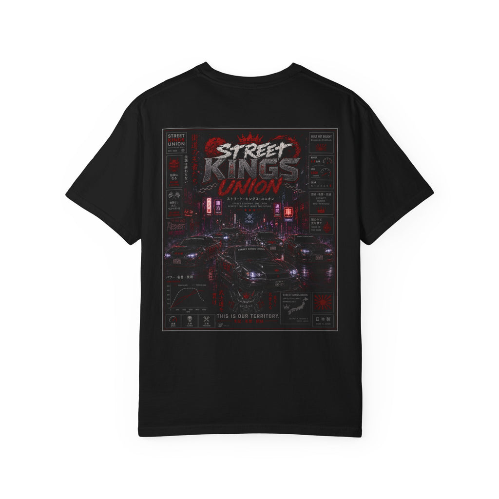 Street Kings Union Graphic T-Shirt | Retro Neon Racing Tee | SetiZGang