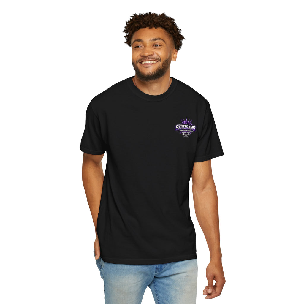 Neon Run Society T-Shirt | Retro Cyberpunk Racing Tee | SetiZGang