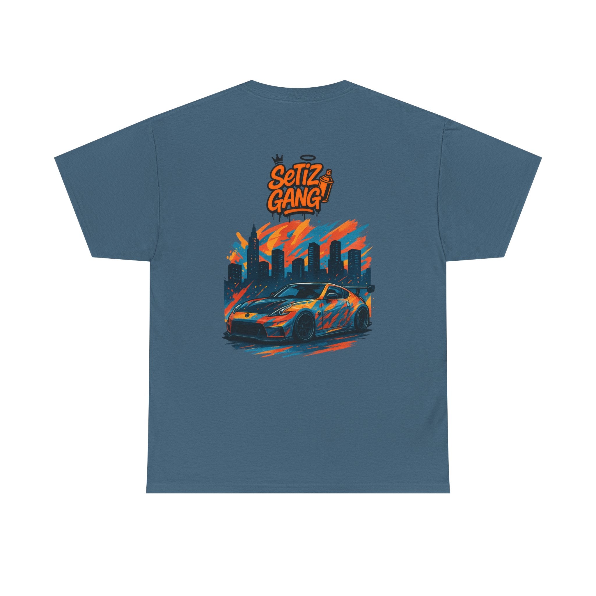 SetiZ Z Gang Late Night Vibes Tee / Car Culture Vibes – Limited Edition Streetwear Graphic T-Shirt | JDM Drift Vibes | Premium Unisex Auto Culture Tee | Perfect Gift for Car Lovers, Him & Her