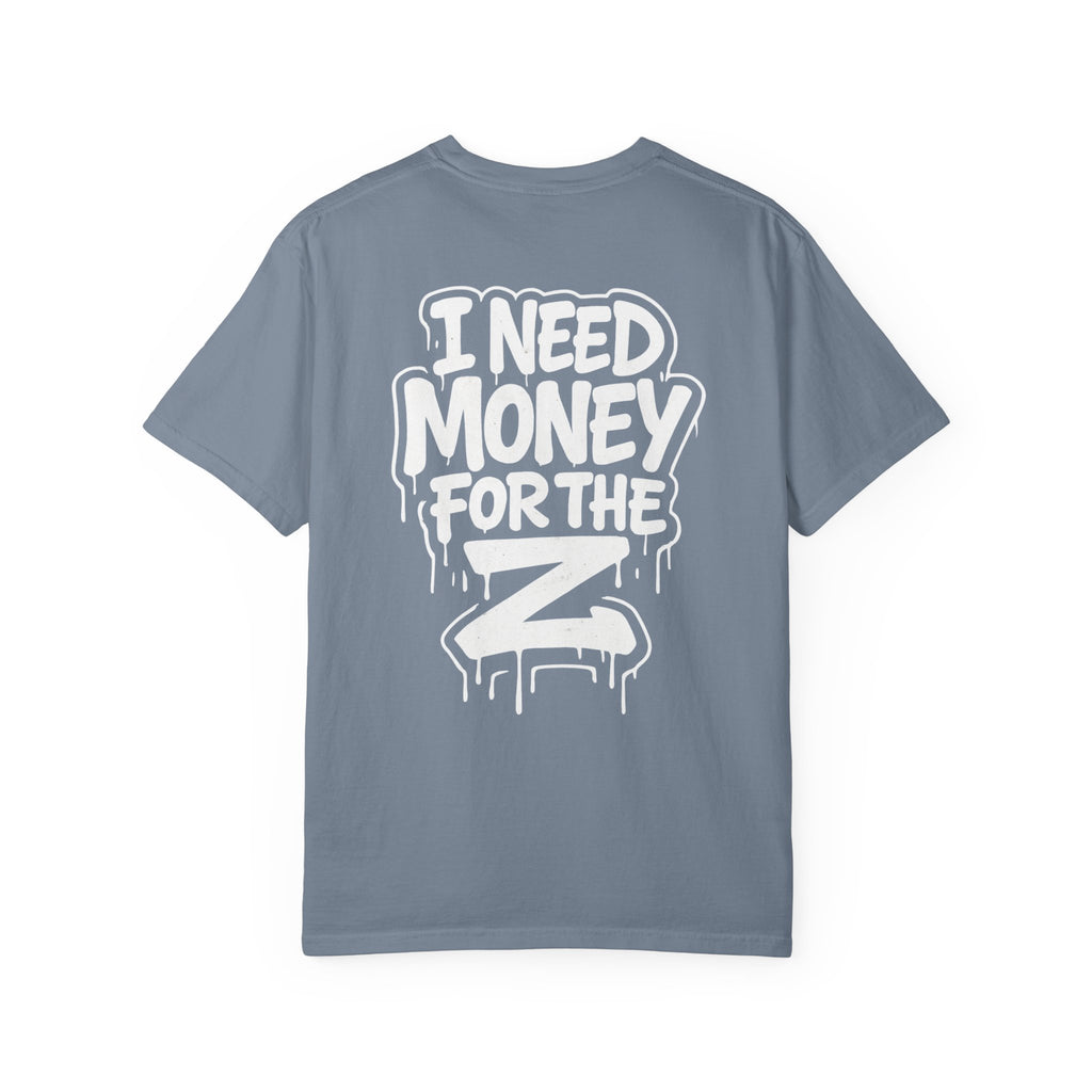 SetiZGang “I Need Money For Z” Tee – Premium Unisex Cotton Streetwear Graphic T-Shirt | Automotive Enthusiast Gift | Casual Everyday Fashion for Car Lovers