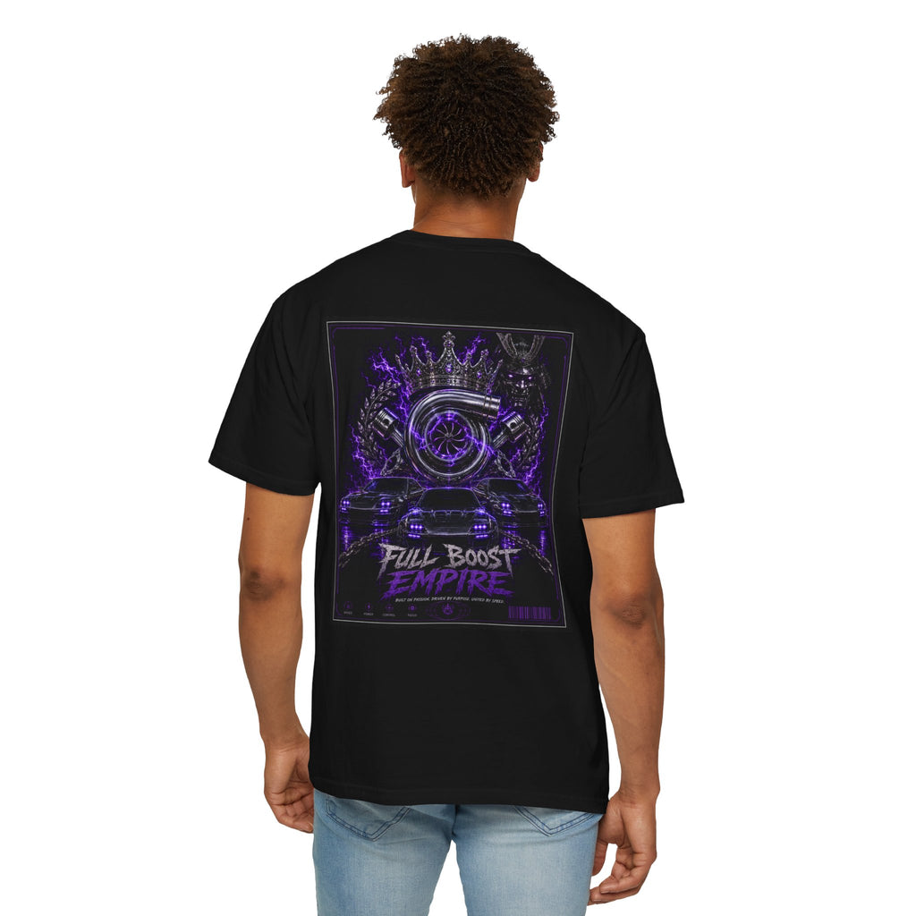 Full Boost Empire Tee | Streetwear Turbo Car Graphic T-Shirt | SetiZGang