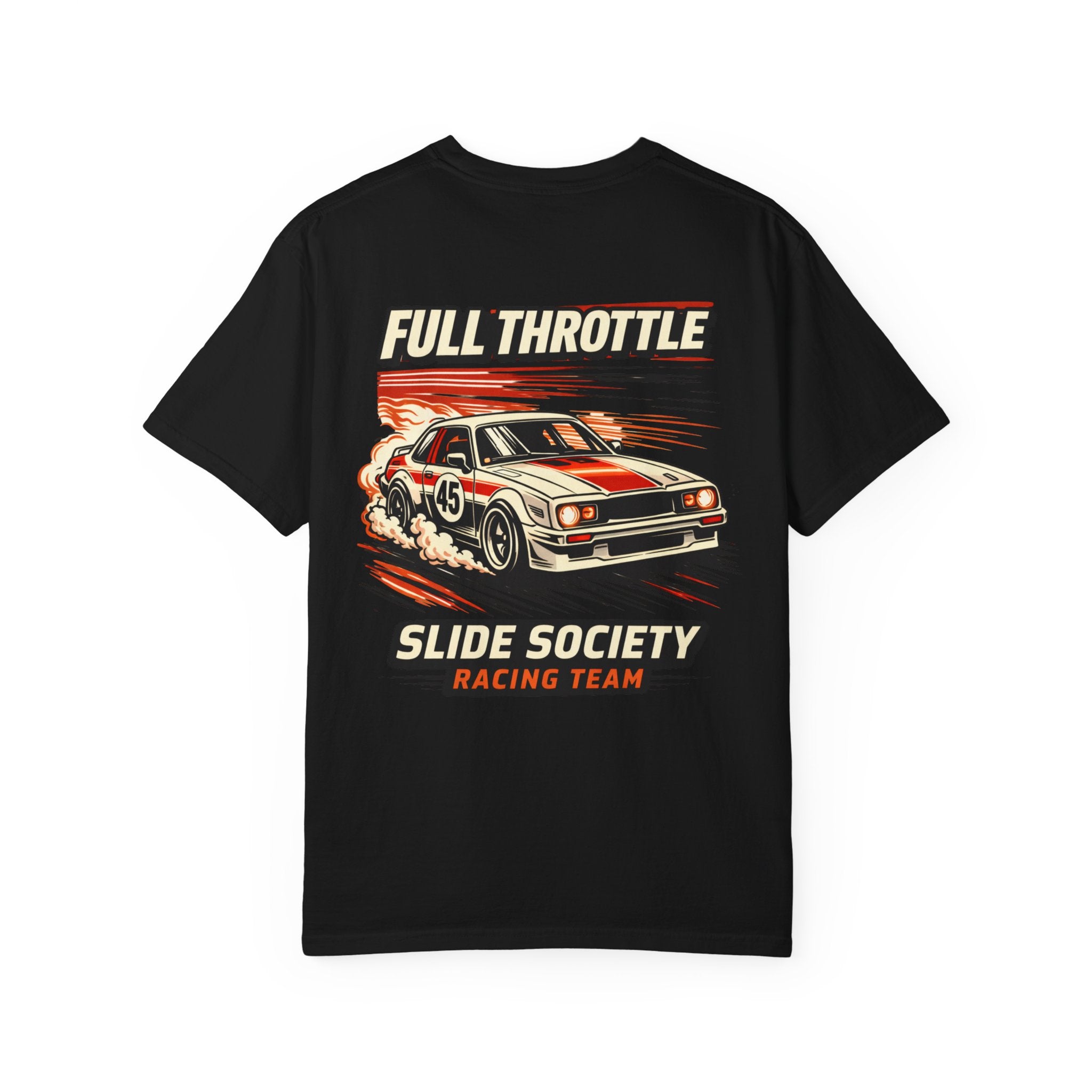 Full Throttle T-Shirt – Slide Society Drift Car Tee | JDM Mountain Pass Streetwear Shirt