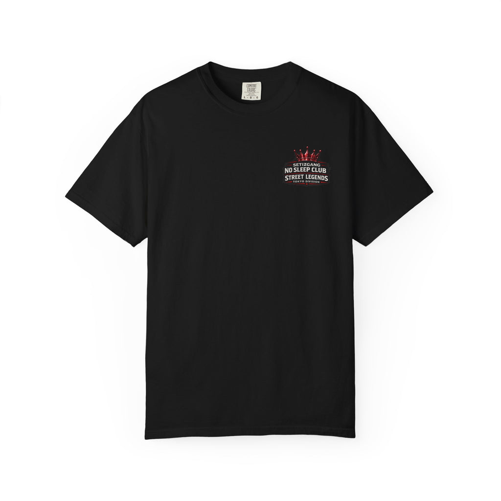 No Sleep Crew "Run the Streets" Graphic T-Shirt | Urban Night Drive Streetwear Tee | SetiZGang
