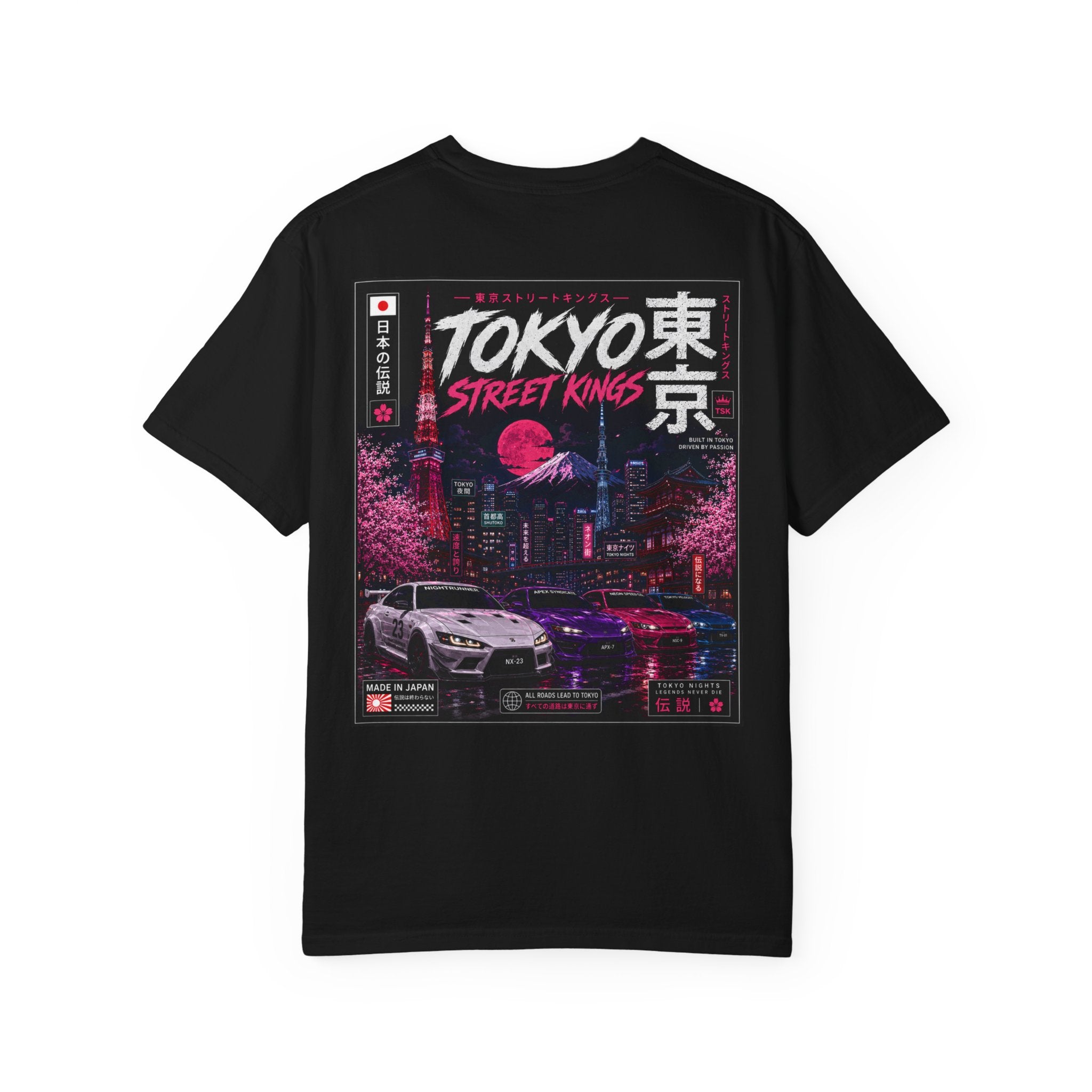 Tokyo Street Kings T-Shirt | Retro Night City Racing Tee | SetiZGang