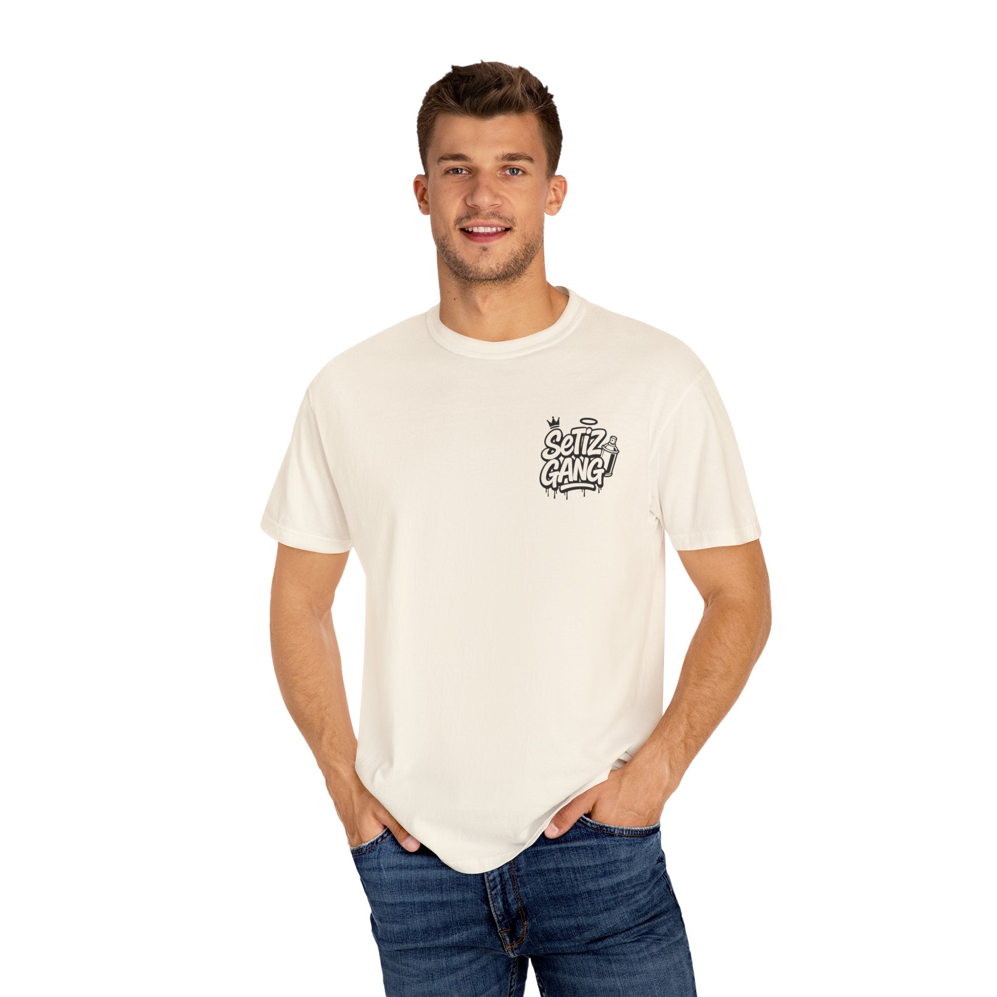 SetiZGang “Driven by Heart” Tee – Premium Unisex Cotton Streetwear Graphic T-Shirt | Automotive Enthusiast Gift | Casual Everyday Fashion for Car Lovers